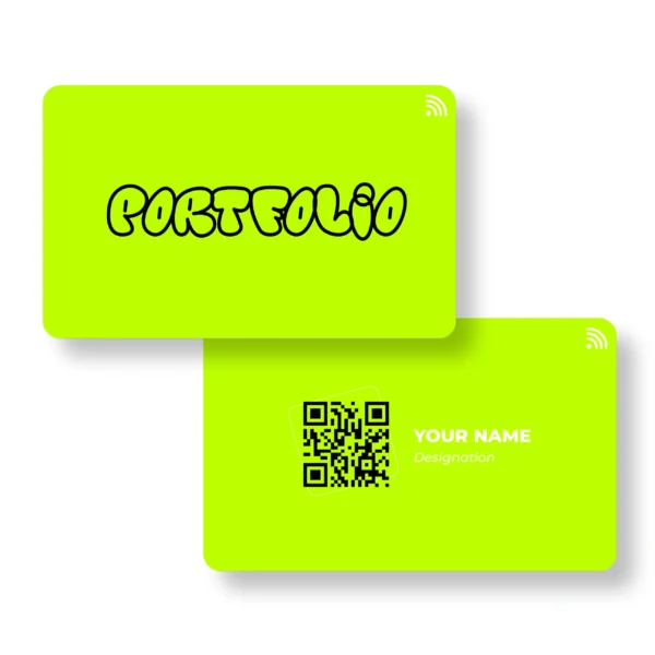 Port For You Portfolio PVC NFC Business Cards | Cardyz