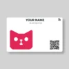 Purr Pet Shop PVC NFC Business Cards Cardyz