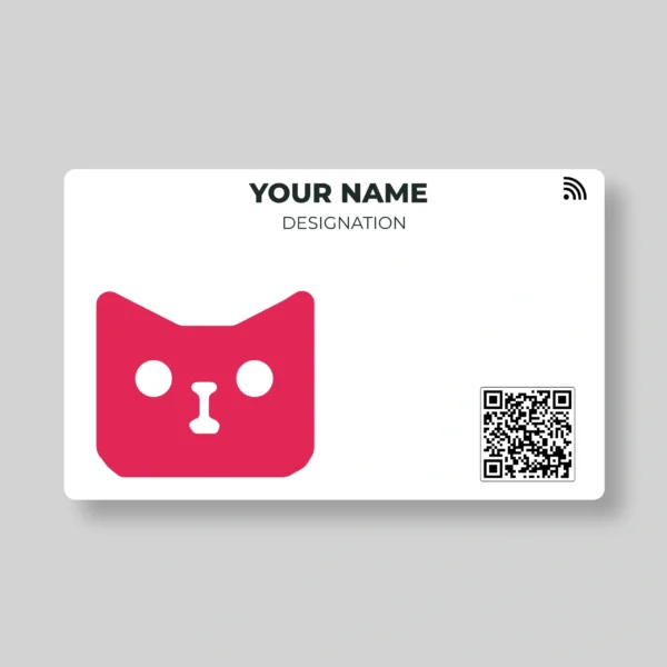 Purr Pet Shop PVC NFC Business Cards Cardyz