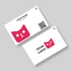 Purr Pet Shop PVC NFC Business Cards Cardyz