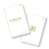 Quantum White Premium METAL NFC Business Cards Cardyz