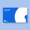 SBI Blue Bank PVC NFC Business Cards Cardyz