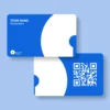 SBI Blue Bank PVC NFC Business Cards Cardyz