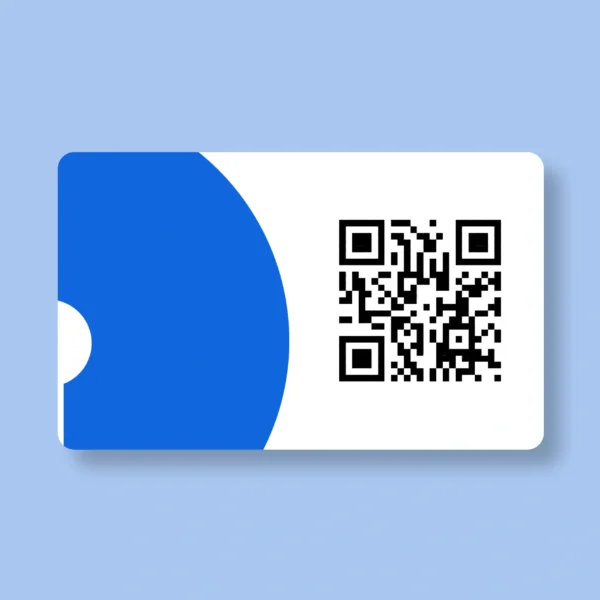 SBI White Bank PVC NFC Business Cards Cardyz