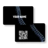 Sculpt-Spine Physiotherapist PVC NFC Business Cards Cardyz