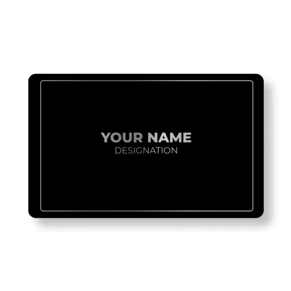 Shade of Silver Premium METAL NFC Business Cards Cardyz