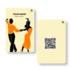 Sizzle & Swing Choreographer PVC NFC Business Cards Cardyz