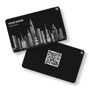 Skyline Solace Real Estate PVC NFC Business Cards Cardyz