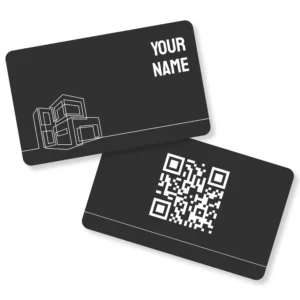 Slate Gray Facade Architect,PVC,NFC-Business,Cards,Cardyz,