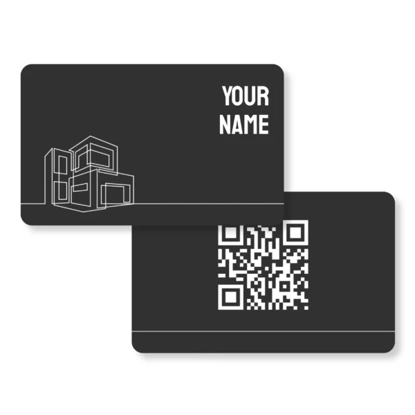 Slate Gray Facade Architect,PVC,NFC-Business,Cards,Cardyz,