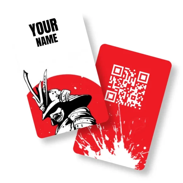 Stained Samurai Gamer PVC NFC Card Cardyz