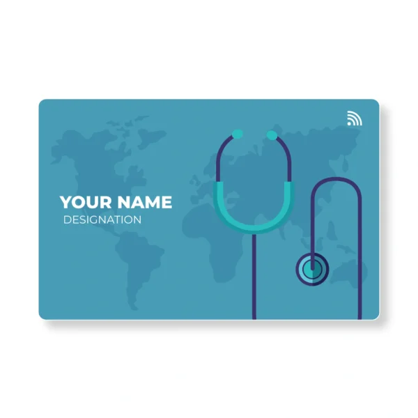 Stetho- Card Doctor PVC NFC Business Cards Cardyz