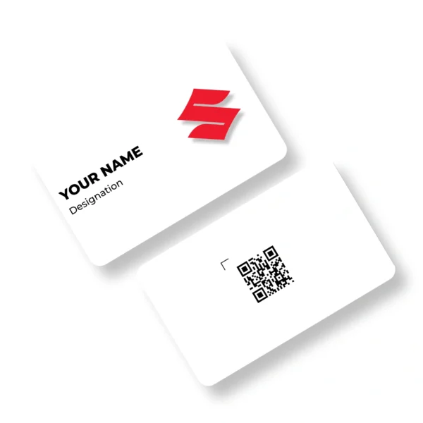 Suzuki Subtle Car Showroom PVC NFC Business Cards Cardyz