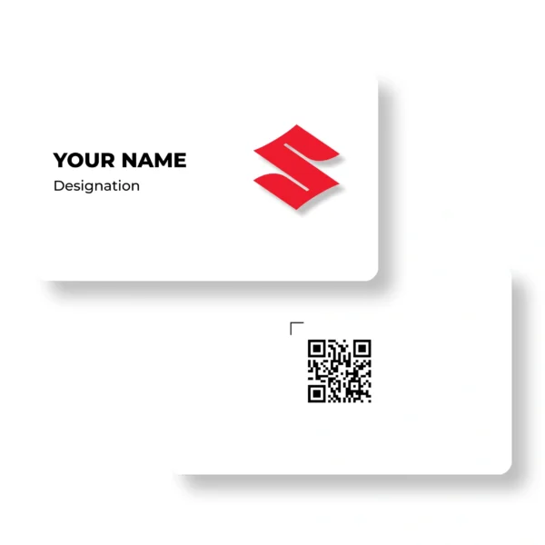 Suzuki Subtle Car Showroom PVC NFC Business Cards Cardyz