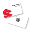 Suzuki White Car Showroom PVC NFC Business Cards Cardyz