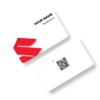 Suzuki White Car Showroom PVC NFC Business Cards Cardyz