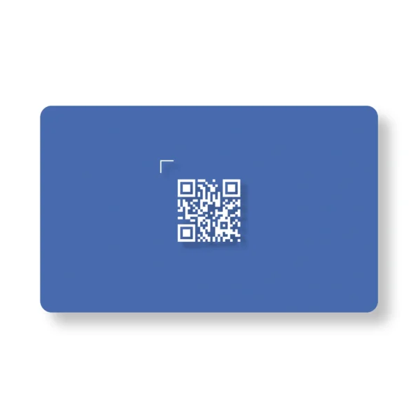 Tata Blue Car Showroom PVC NFC Business Cards Cardyz