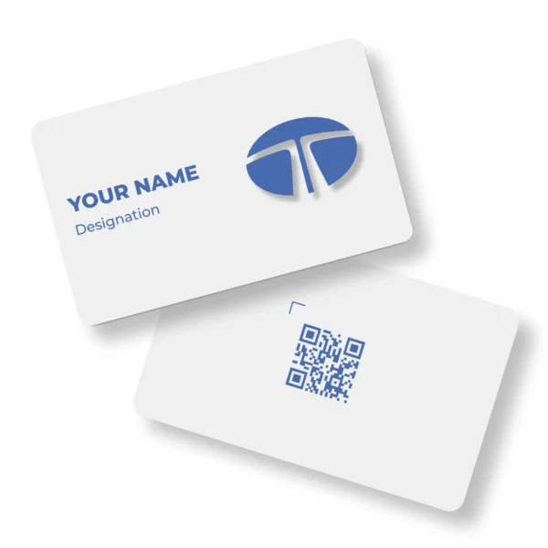 Tata Subtle Car Showroom PVC NFC Business Cards Cardyz