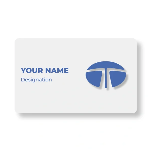 Tata Subtle Car Showroom PVC NFC Business Cards Cardyz