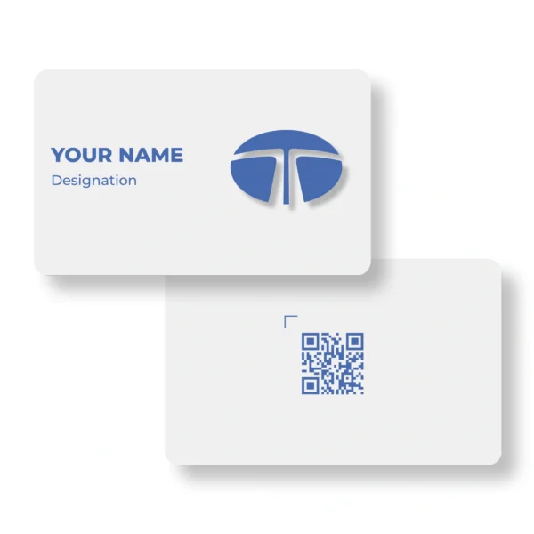 Tata Subtle Car Showroom PVC NFC Business Cards Cardyz