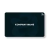 Teal Shapeshift PVC NFC Business Cards | Cardyz