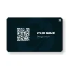 Teal Shapeshift PVC NFC Business Cards | Cardyz