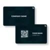 Teal Shapeshift PVC NFC Business Cards | Cardyz