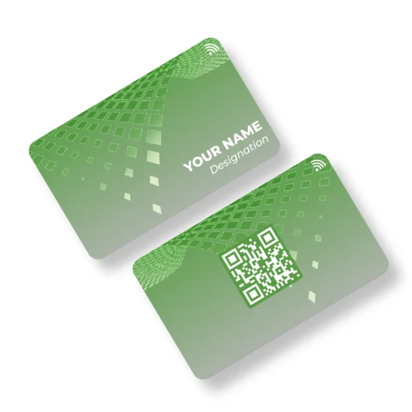 Tech Wave PVC NFC Business Cards | Cardyz