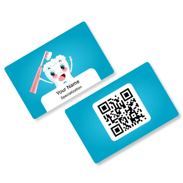 Teethy Toddler Doctor PVC NFC Business Cards Cardyz