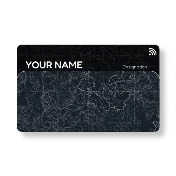 Terrain Track Architecture PVC NFC Business Cards | Cardyza