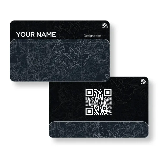 Terrain Track Architecture PVC NFC Business Cards | Cardyza