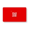 Toyota Red Car Showroom PVC NFC Business Cards Cardyz