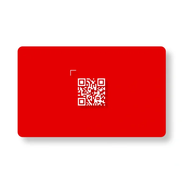 Toyota Red Car Showroom PVC NFC Business Cards Cardyz