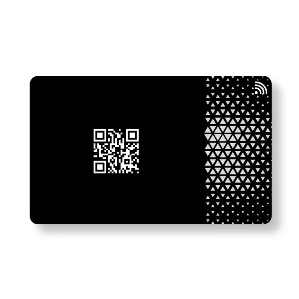 Triangle Nano PVC NFC Business Cards | Cardyz