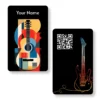 Tune in Guitar Musician ,PVC,NFC,Business,Cards,Cardyz,2