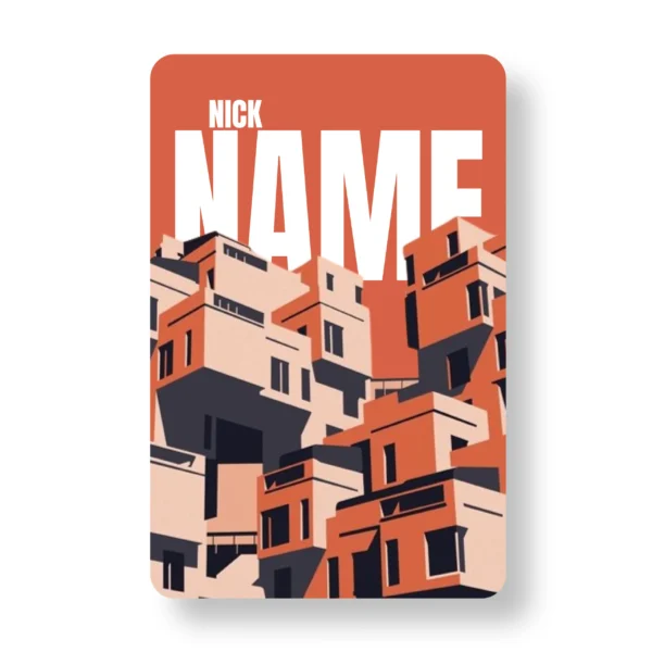 Utopia Modernist PVC NFC Business Cards Cardyz