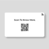 White Frost Executive Founder PVC NFC Business Cards | Cardyz