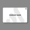 White Shapeshift PVC NFC Business Cards | Cardyz