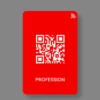 Youtube Card 1 B2B PVC NFC Business Cards Cardyz