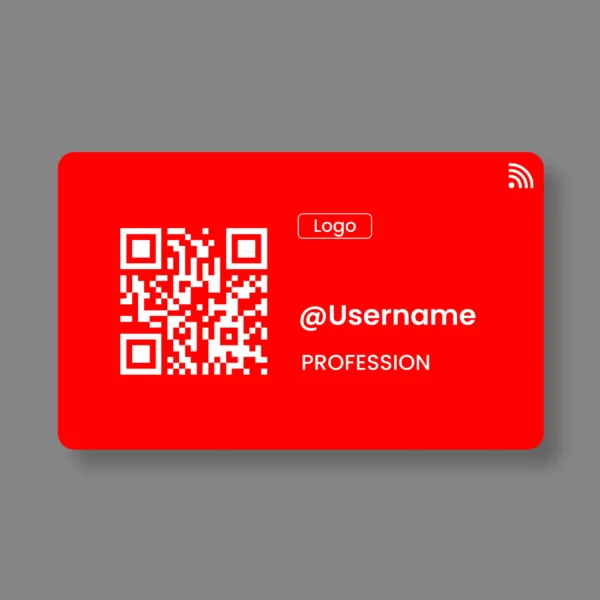 Youtube Card 2 B2B PVC NFC Business Cards | Cardyz