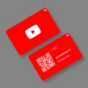 Youtube Card 2 B2B PVC NFC Business Cards | Cardyz