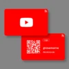 Youtube Card 2 B2B PVC NFC Business Cards | Cardyz