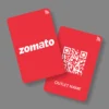 Zomato Card 1 B2B PVC NFC Business Cards | Cardyz