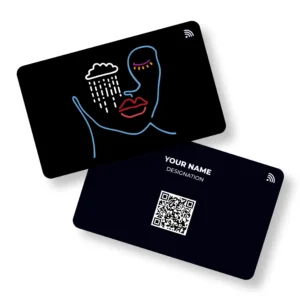 Abstra-track PVC NFC Business Cards| Cardyz