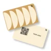 Beige Basket PVC NFC Business Cards| Cardyz