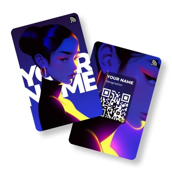 Bluestone Content Creator PVC NFC Business Cards| Cardyz