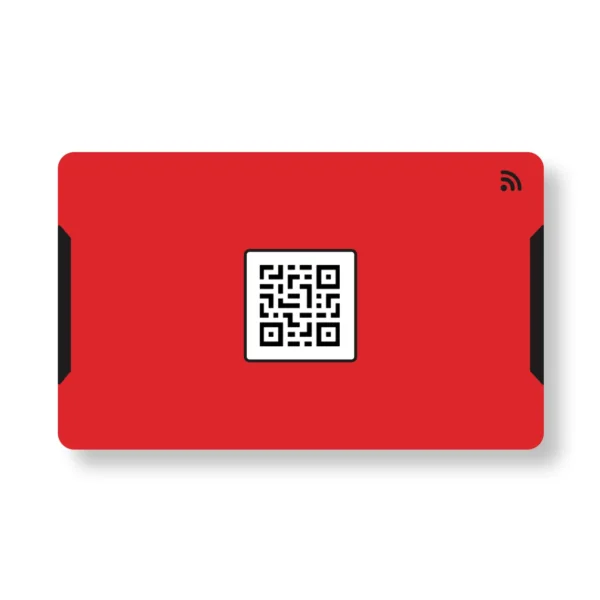 Boxter Red PVC NFC Business Cards| Cardyz