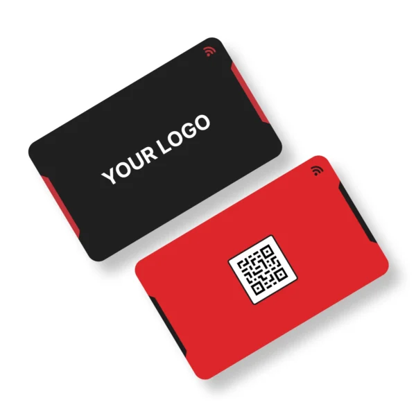 Boxter Red PVC NFC Business Cards| Cardyz