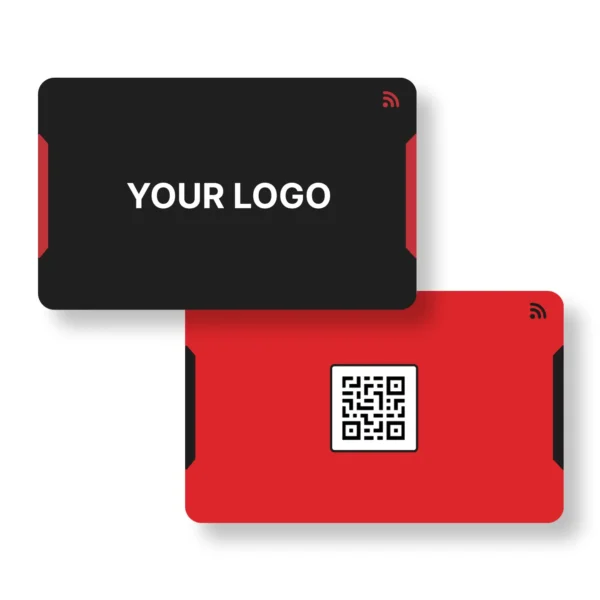 Boxter Red PVC NFC Business Cards| Cardyz