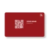 Crimson Worship METAL NFC Business Cards| Cardyz